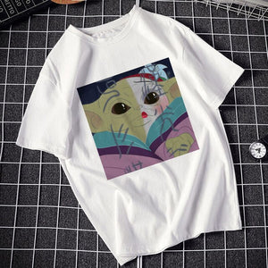 Harajuku Baby Yoda T shirt